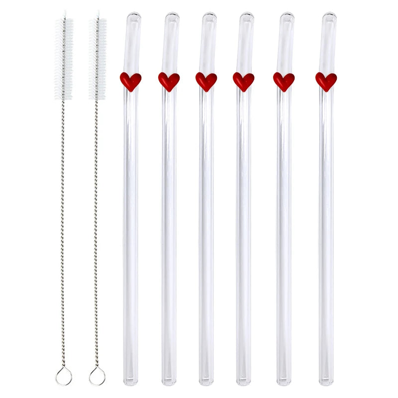 Heart Straws