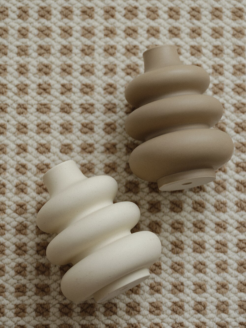 Neutral Bubble Vase