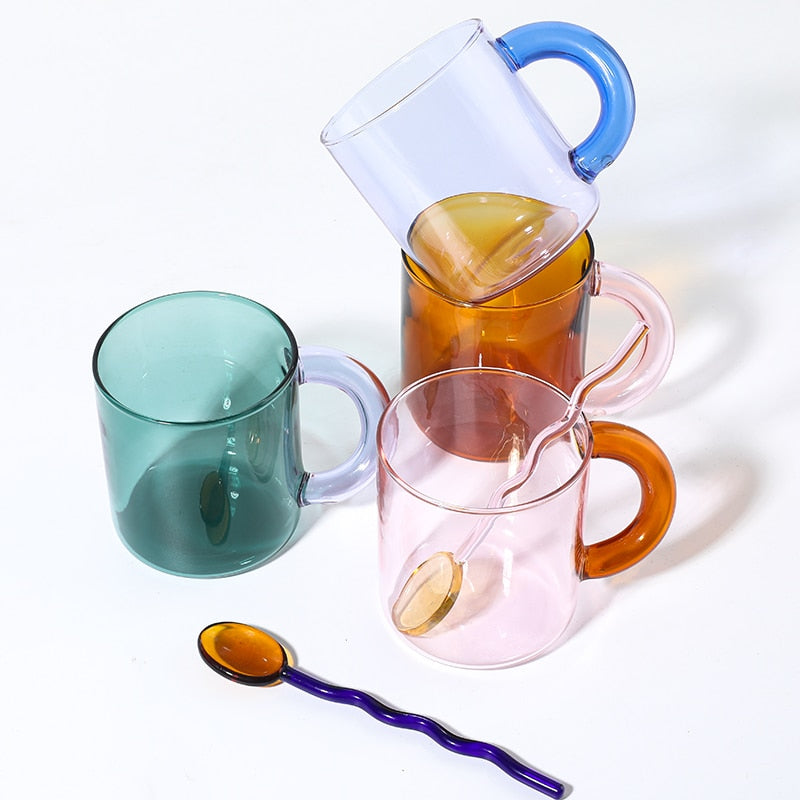Colorful Glass Spoon