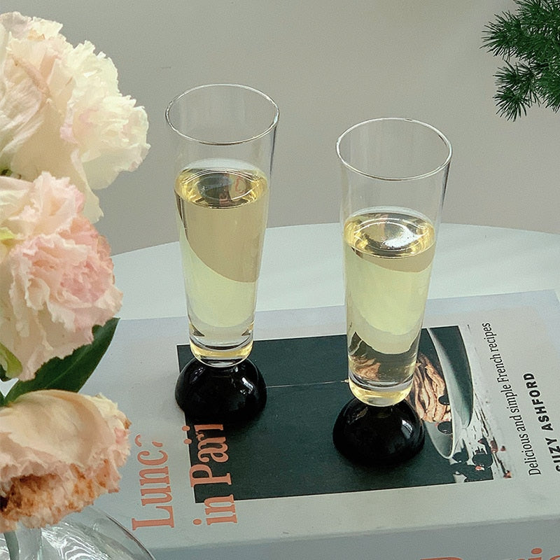 Retro Champagne Flutes