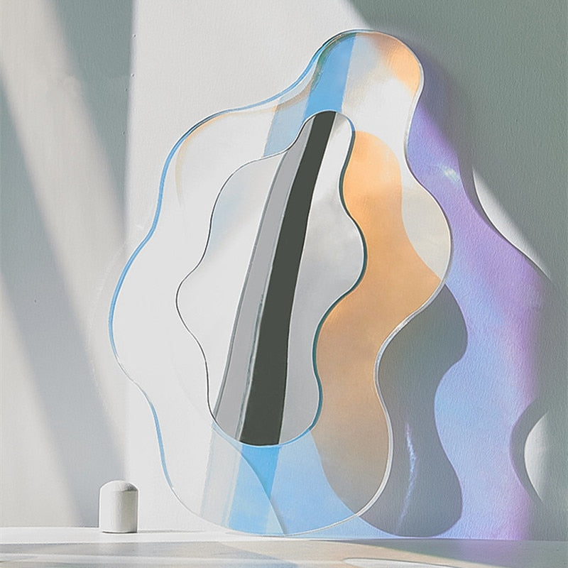 Acrylic Wavy Mirror