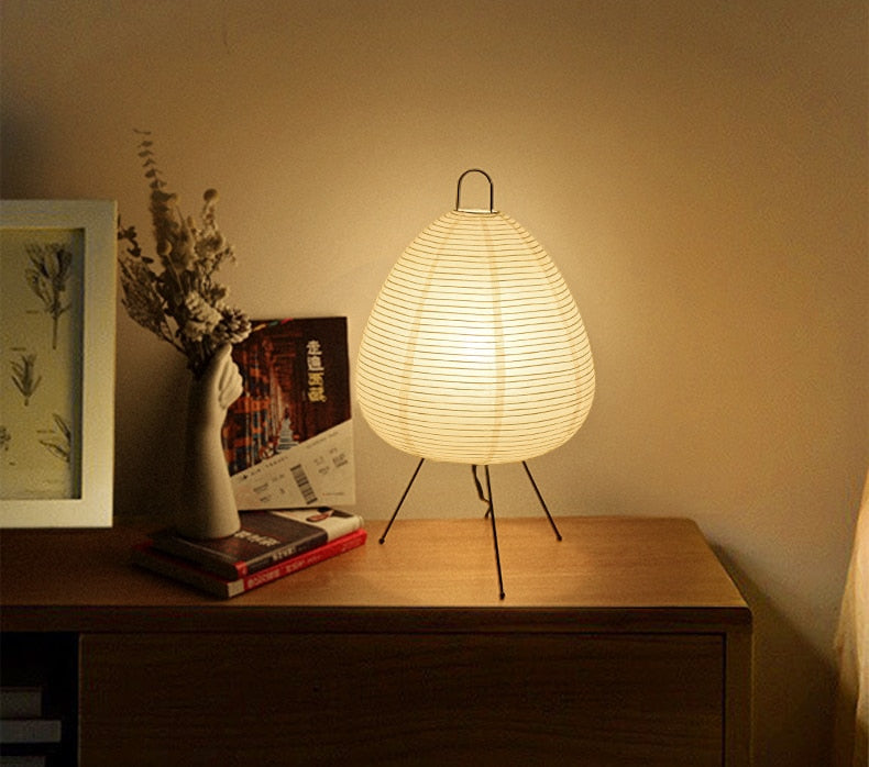 Noguchi Inspired Rice Paper Lamp