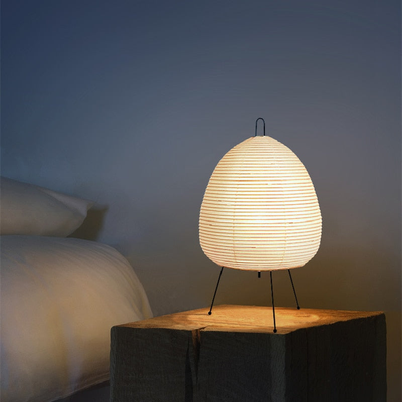 Noguchi Inspired Rice Paper Lamp