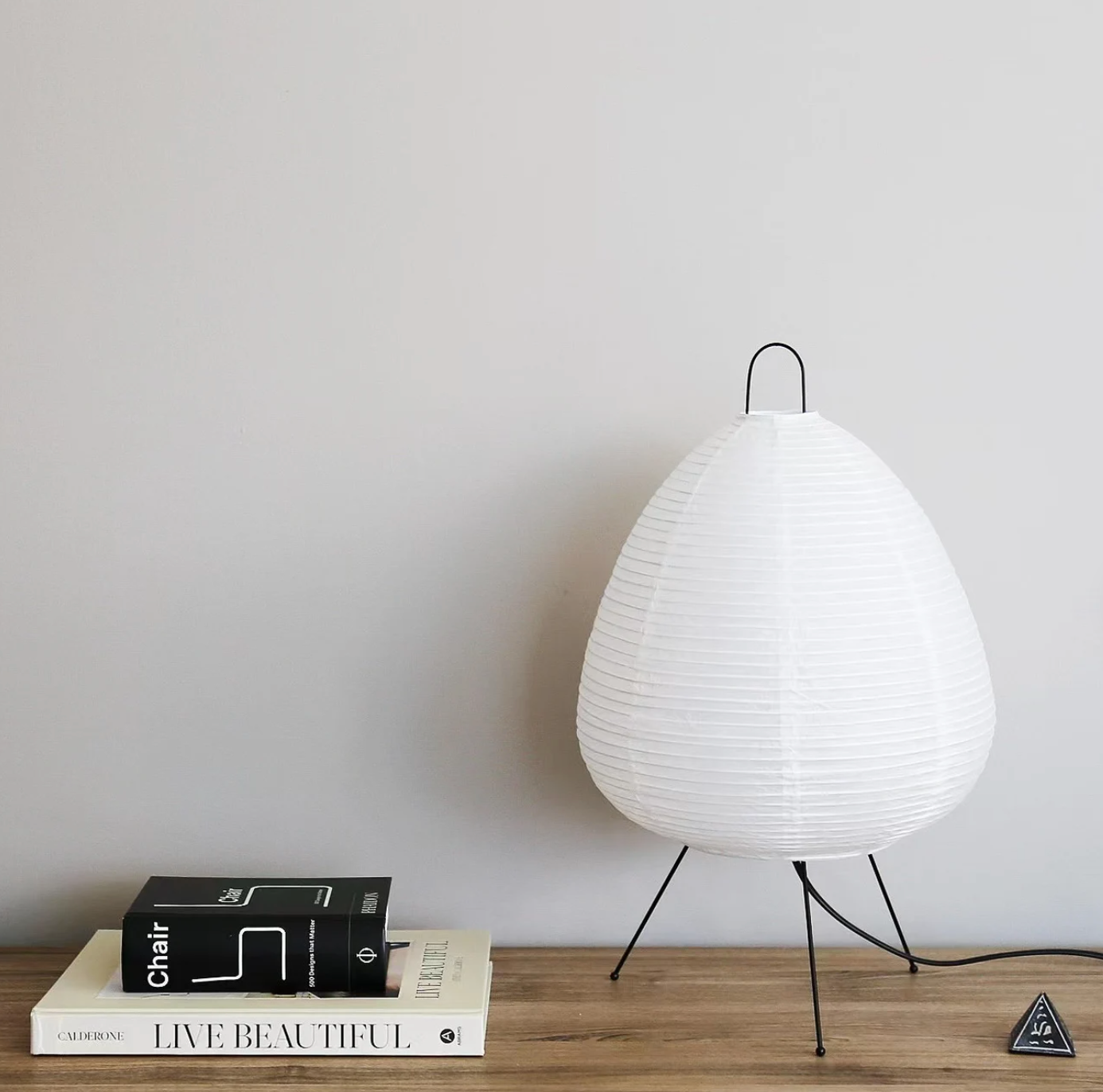 Noguchi Inspired Rice Paper Lamp