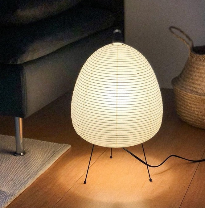 Noguchi Inspired Rice Paper Lamp