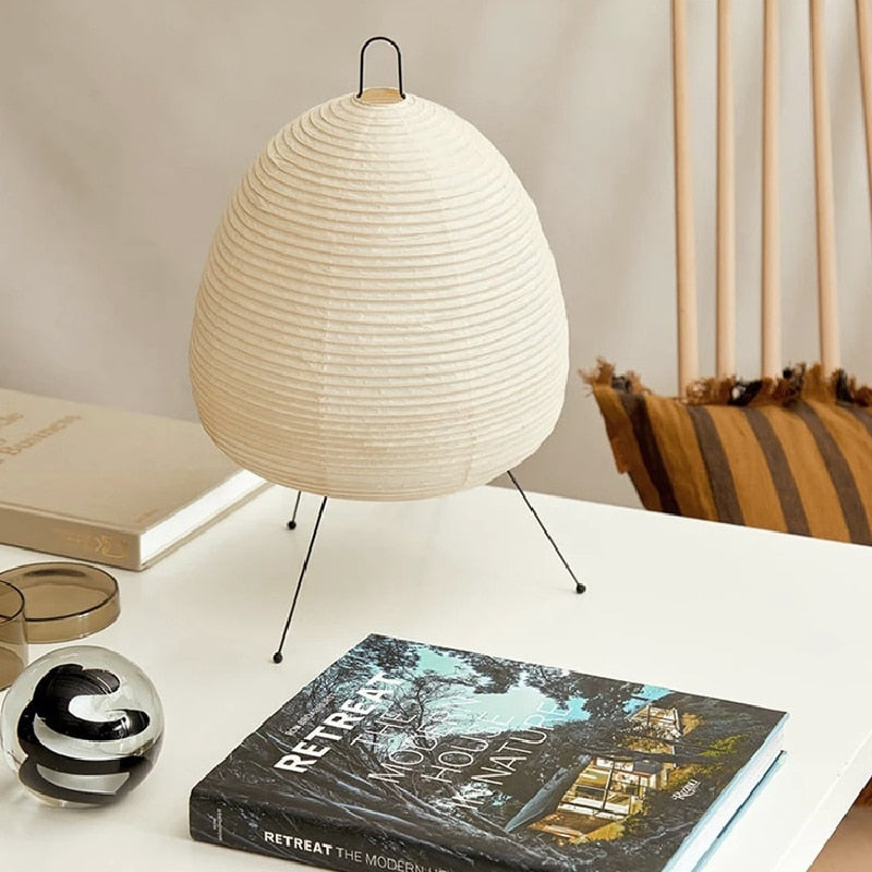 Noguchi Inspired Rice Paper Lamp