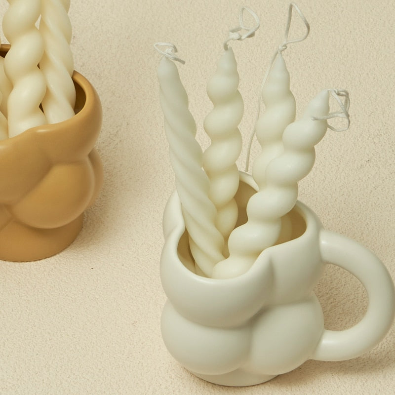 Spiral Candles - Set of 2