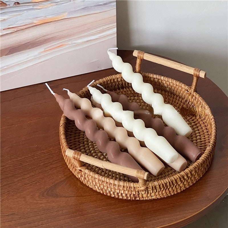 Spiral Candles - Set of 2